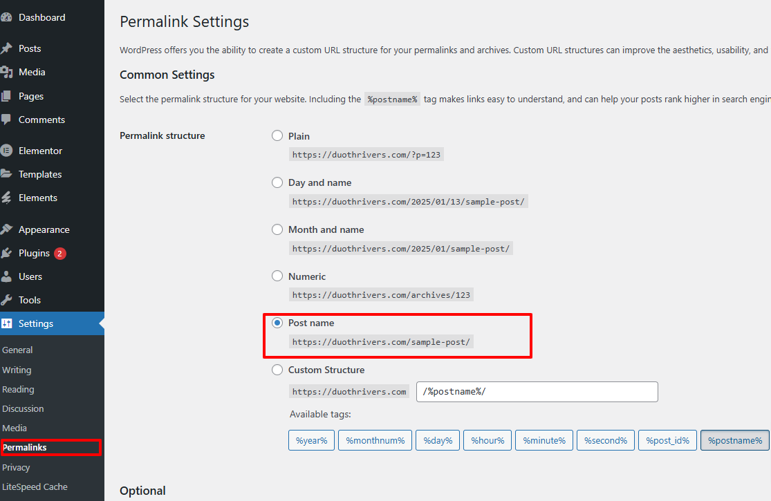 Permalink-Settings-‹-DuoThrivers-com