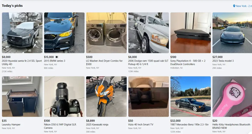 Facebook marketplace