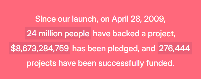 Kickstarter Stats