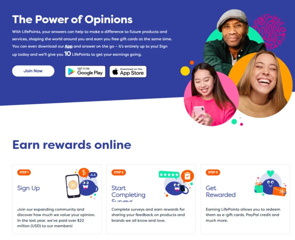 LifePoints paid surveys