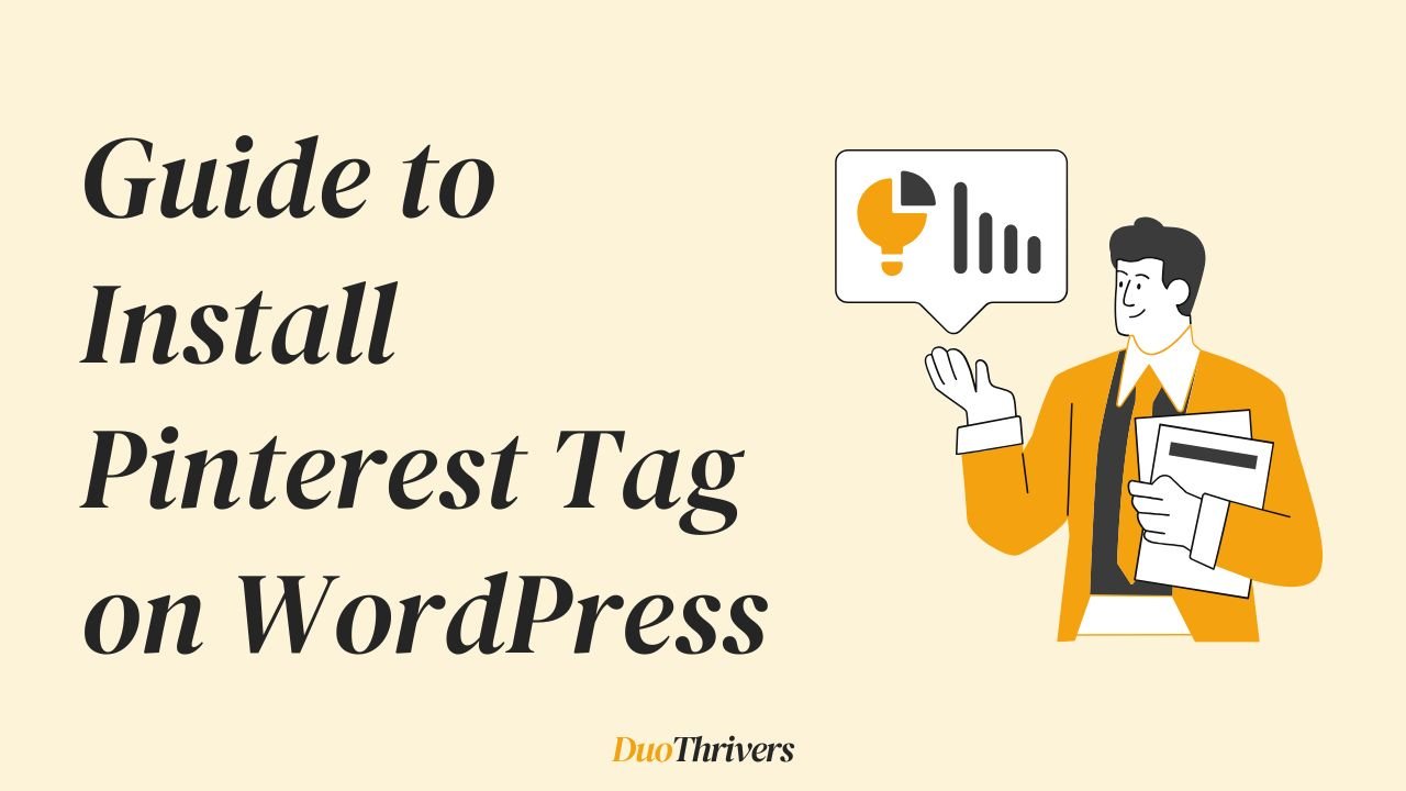 Guide to install Pinterest tag on WordPress